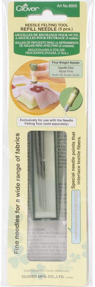 Clover ersättningsnålar fine/40G