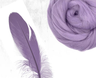 18,5mic merino, Lavendel, 100gr