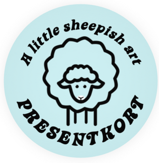 Presentkort A little sheepish art